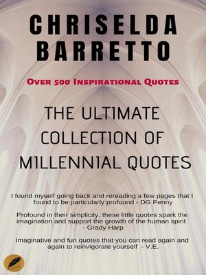 cover image of The Ultimate Collection of Millennial Quotes